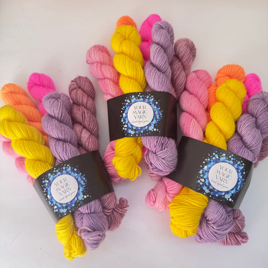 Spring Breeze - Set of Mini Skeins