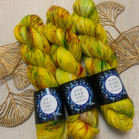 Yellow Rose Bloom - Socks Yarn
