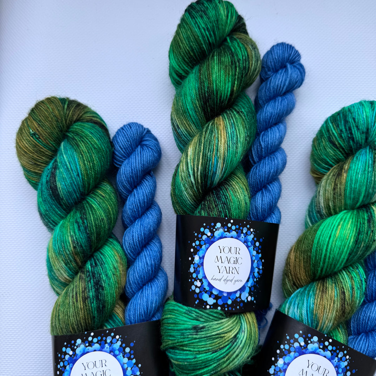 Moss and Tabacco - Socks Set Yarn