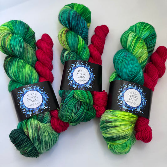 Christmas Garden -  Socks Set Yarn