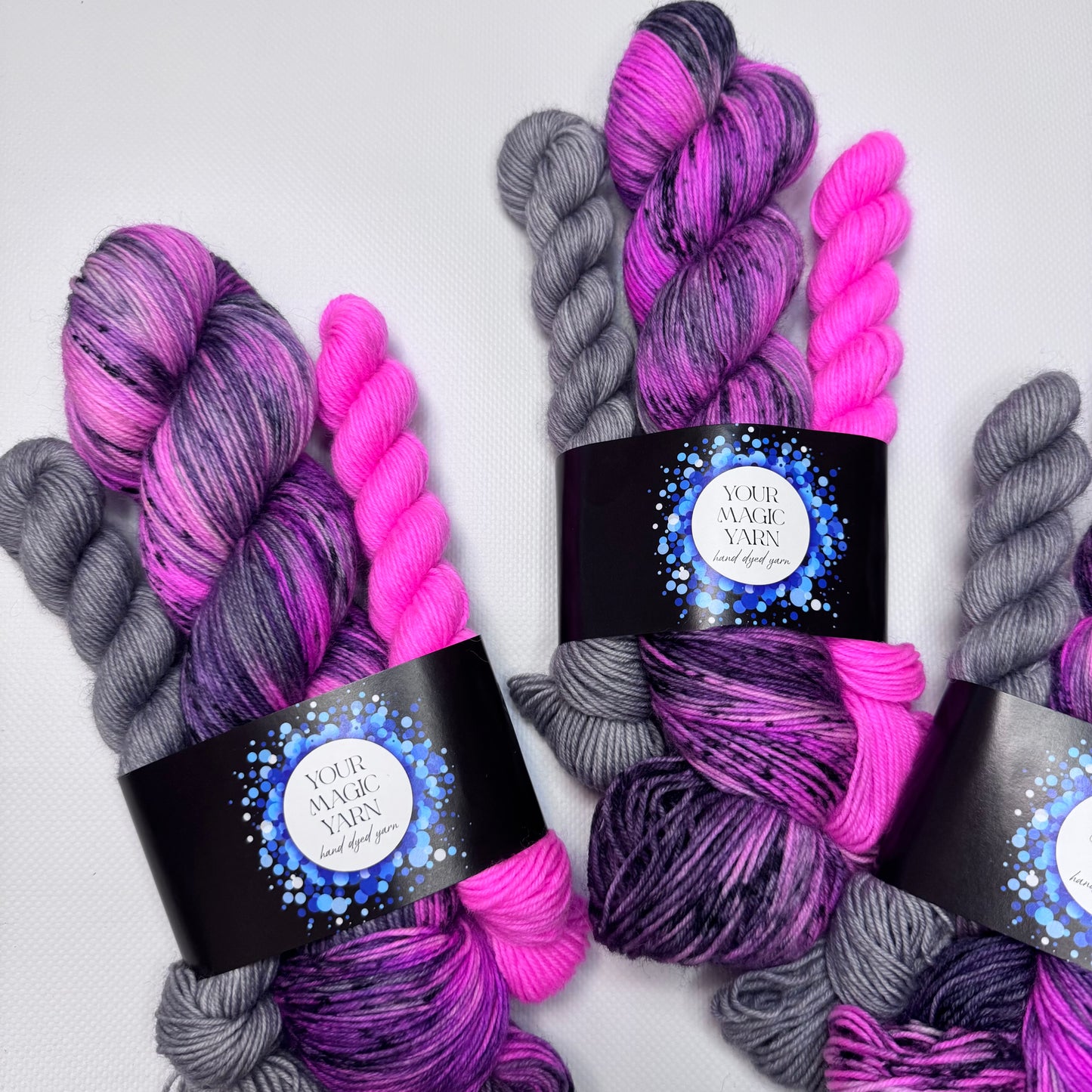 Silver Petal -  Socks Set Yarn