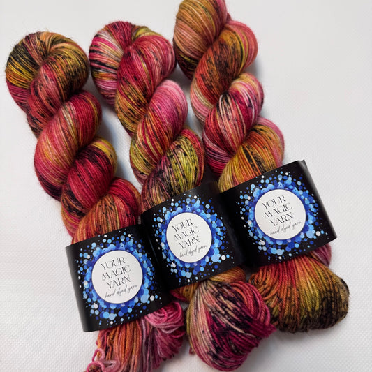 Raspberry Dessert -  Classic Socks Yarn