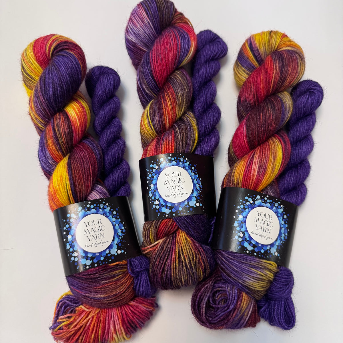 Plum in Honey -  Socks Set Yarn