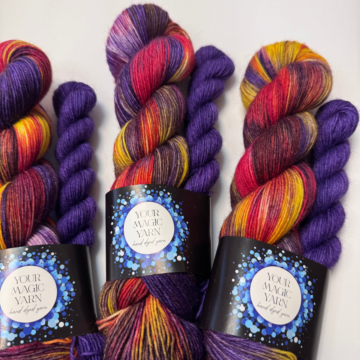 Plum in Honey -  Socks Set Yarn