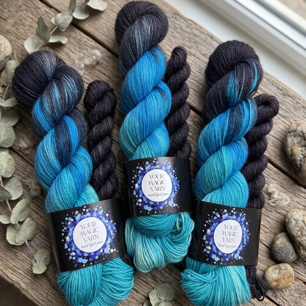 Deep Night -  Socks Set Yarn