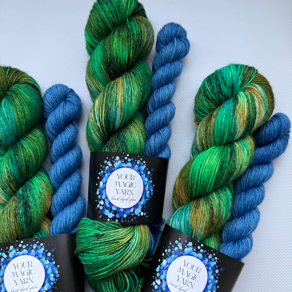Moss and Tabacco -  Socks Set Yarn