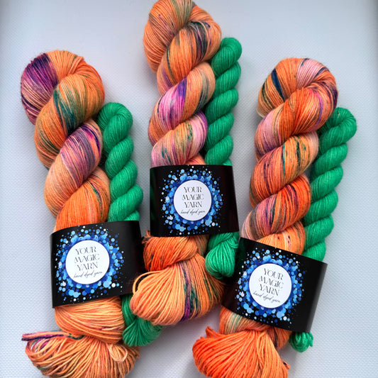 Spiced Tangerine -  Socks Set Yarn
