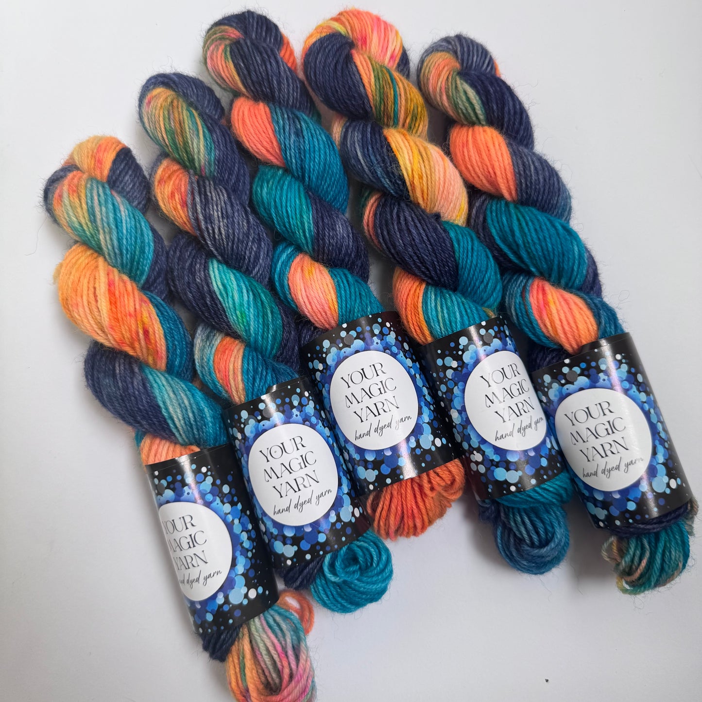 Azure Glow - Mini Skeins