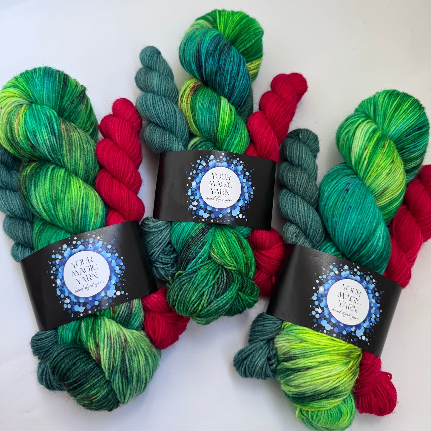 Christmas Garden -  Socks Set Yarn