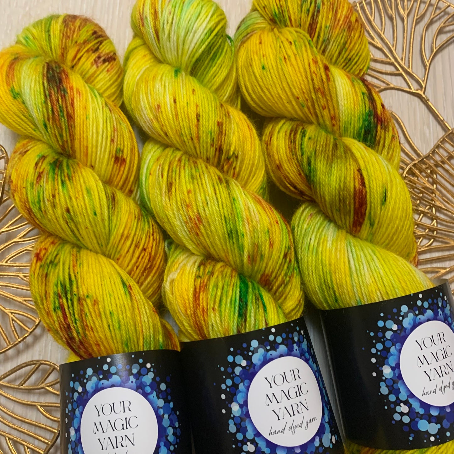 Yellow Rose Bloom - Socks Yarn