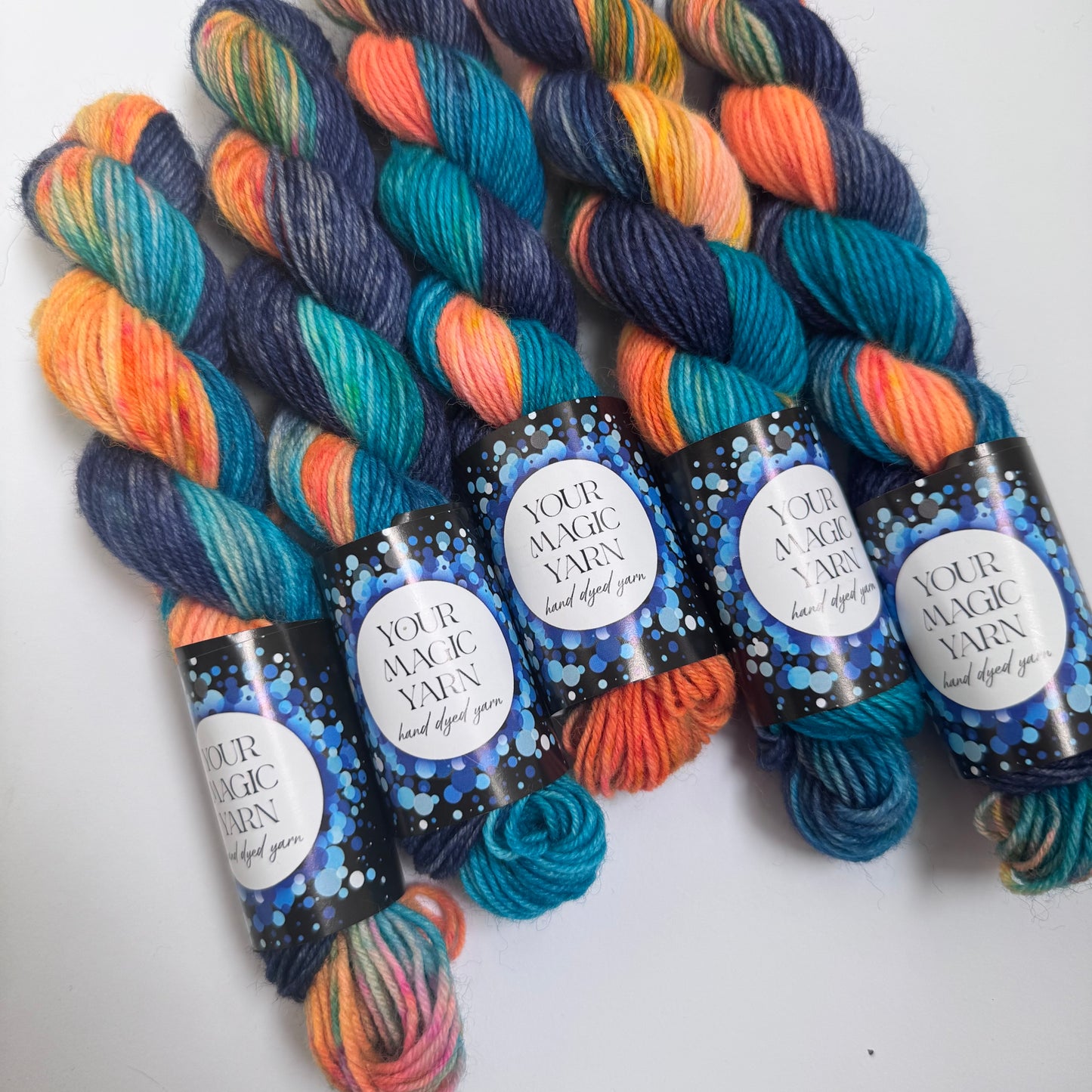 Azure Glow - Mini Skeins