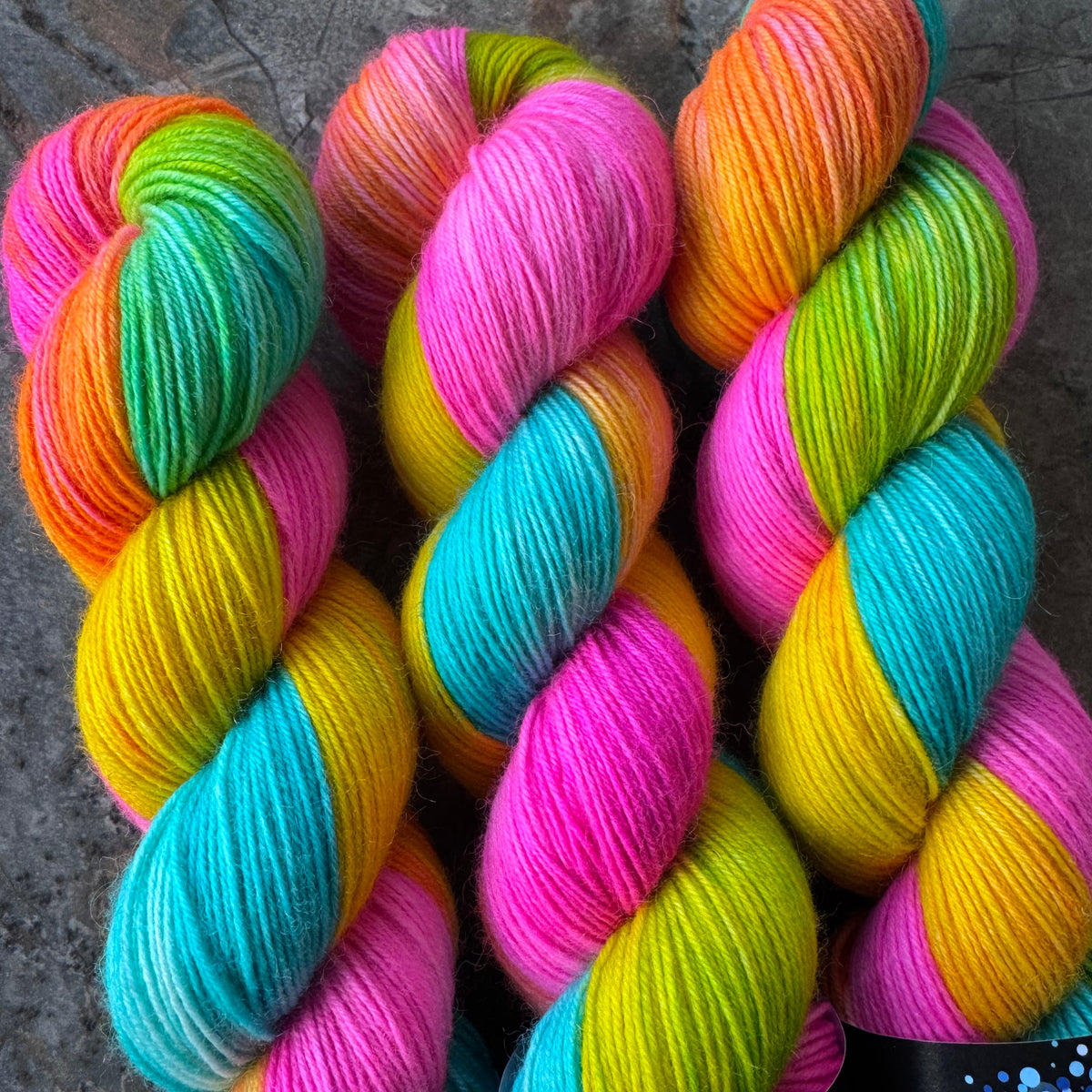 Vibrant Pulse- Classic Socks Yarn