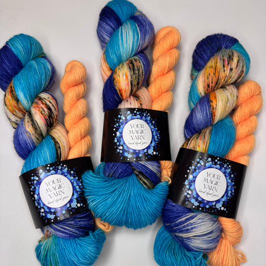 Sun over the sea - Socks Set Yarn
