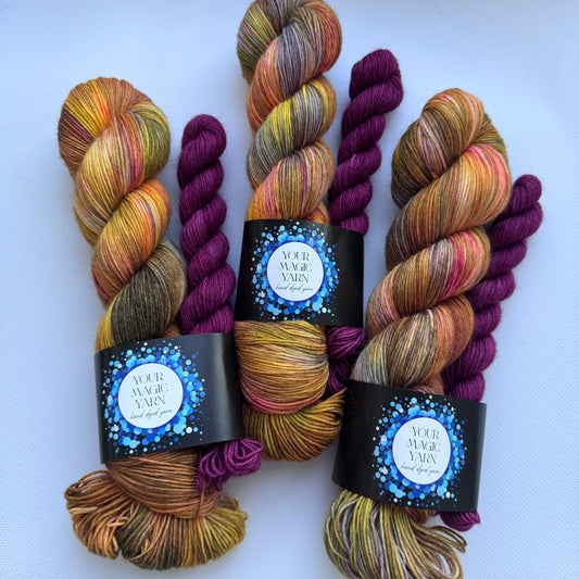 Autumn Cocktail -  Socks Set Yarn