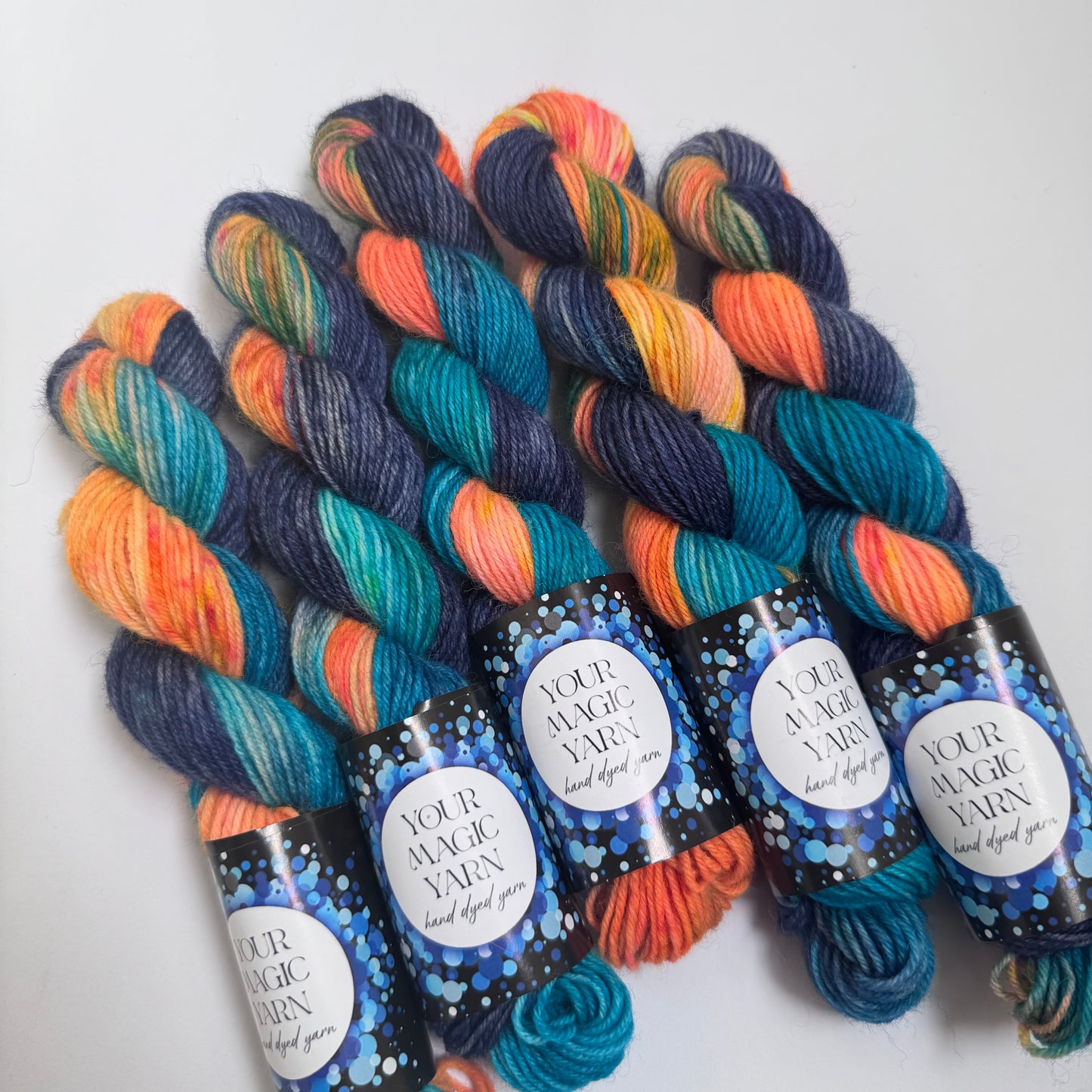 Azure Glow - Mini Skeins
