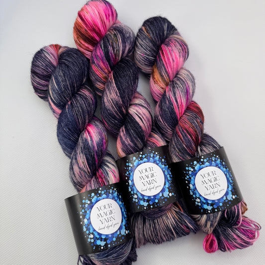 Cosmic Peony - Classic Socks Yarn